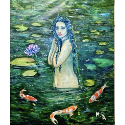 Oil painting "Mavka" is for sale and is available for purchase online at the artist's studio